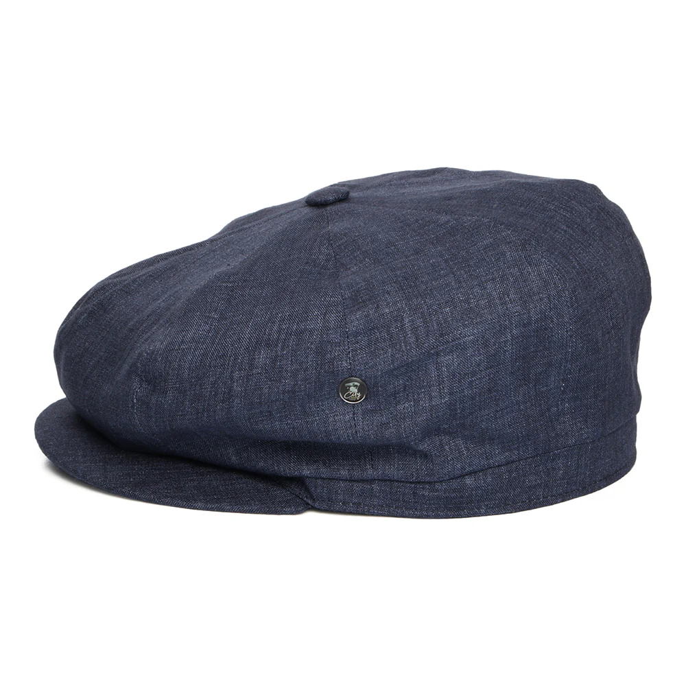 City Sport Leichtgewicht Ballonmütze aus Leinen - Dunkles Denim - Image 3