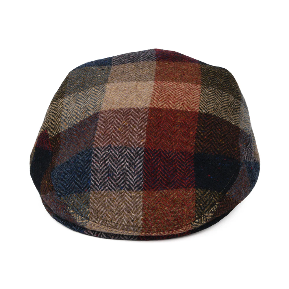 City Sport Patch Donegal Tweed Schiebermütze - Mehrfarbig - Image 2