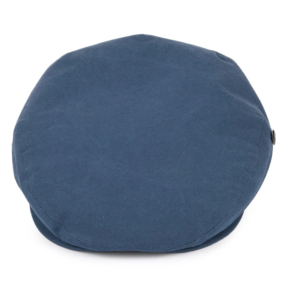 City Sport Schiebermütze aus gewaschener Baumwolle - Blau - Image 2