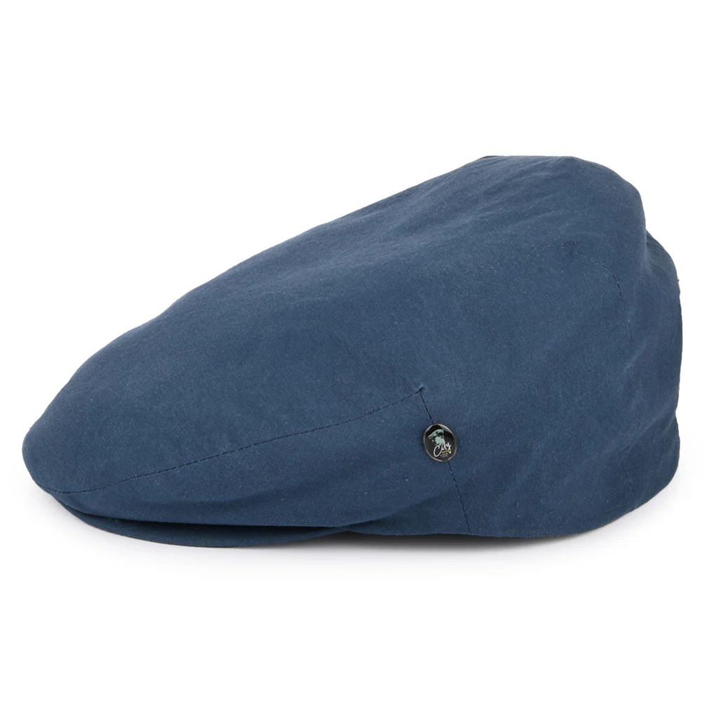 City Sport Schiebermütze aus gewaschener Baumwolle - Blau - Image 3