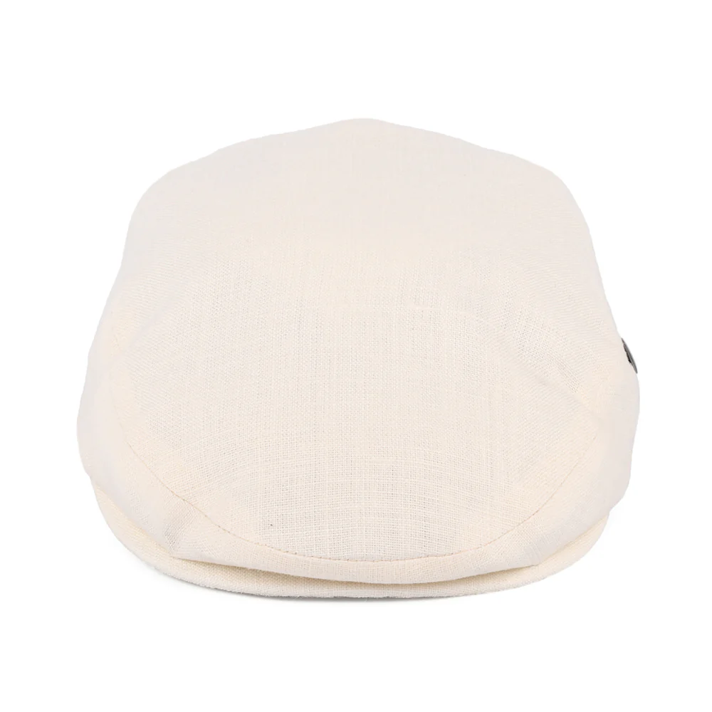 City Sport Schiebermütze aus Leinen - Creme - Image 2