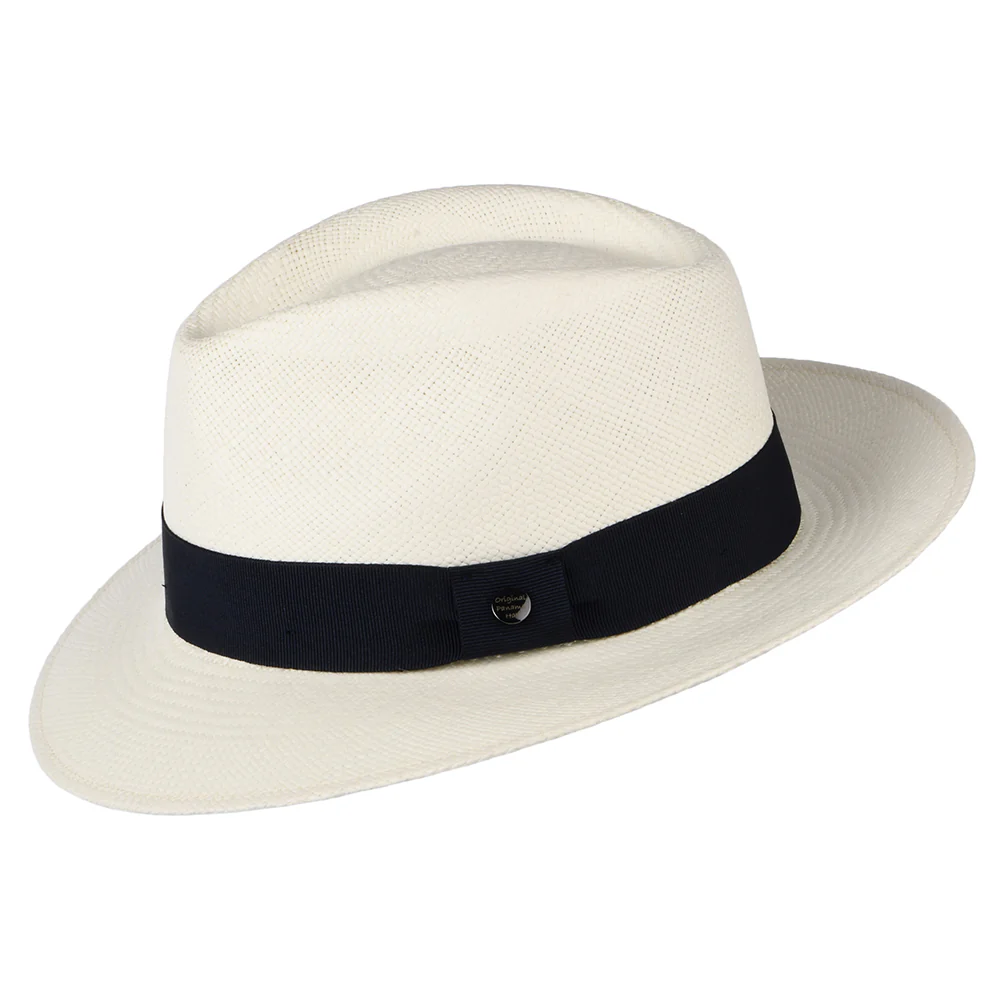 City Sport Sydney Panama Safari Fedora Hut - Perlweiß - Image 2