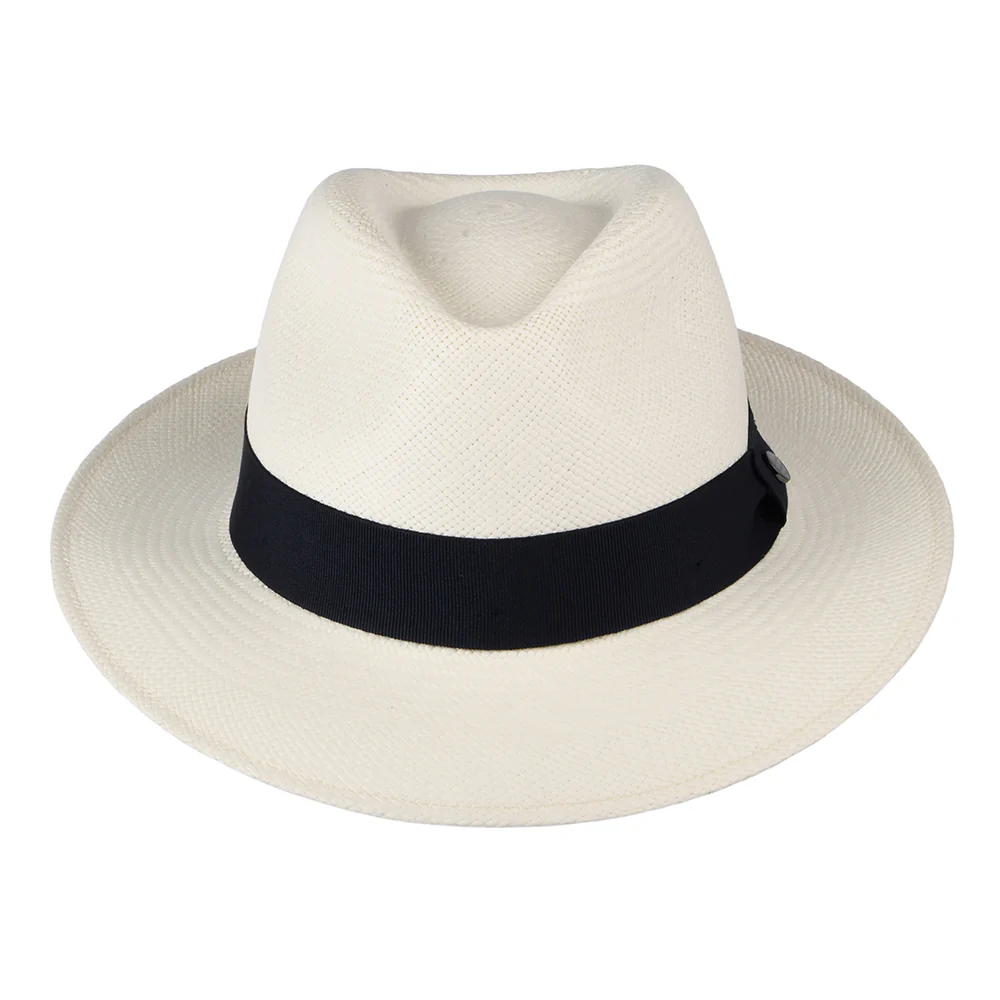 City Sport Sydney Panama Safari Fedora Hut - Perlweiß - Image 3