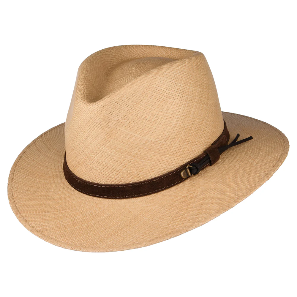 City Sport Walkabout Panama Fedora Hut - Hellbraun