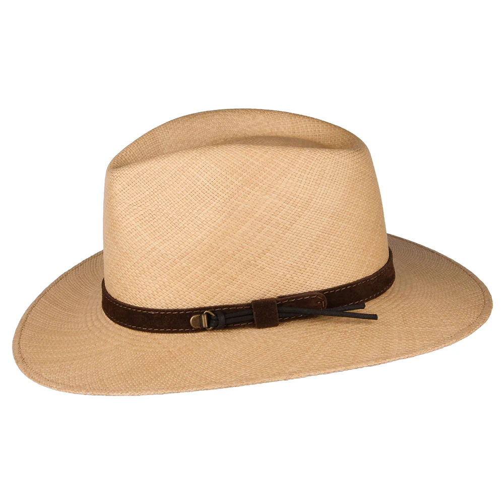 City Sport Walkabout Panama Fedora Hut - Hellbraun - Image 2