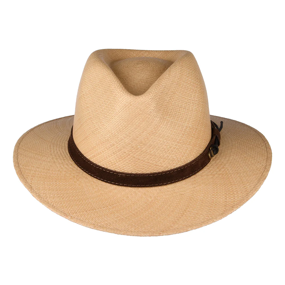 City Sport Walkabout Panama Fedora Hut - Hellbraun - Image 3