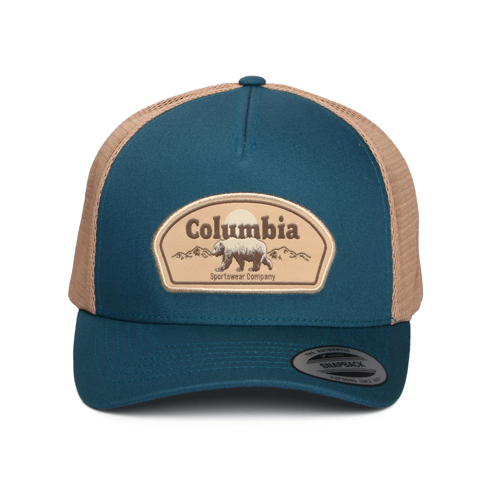 Columbia Bear Roam Road Ready Trucker Cap - Petrol-Hellbraun - Image 2