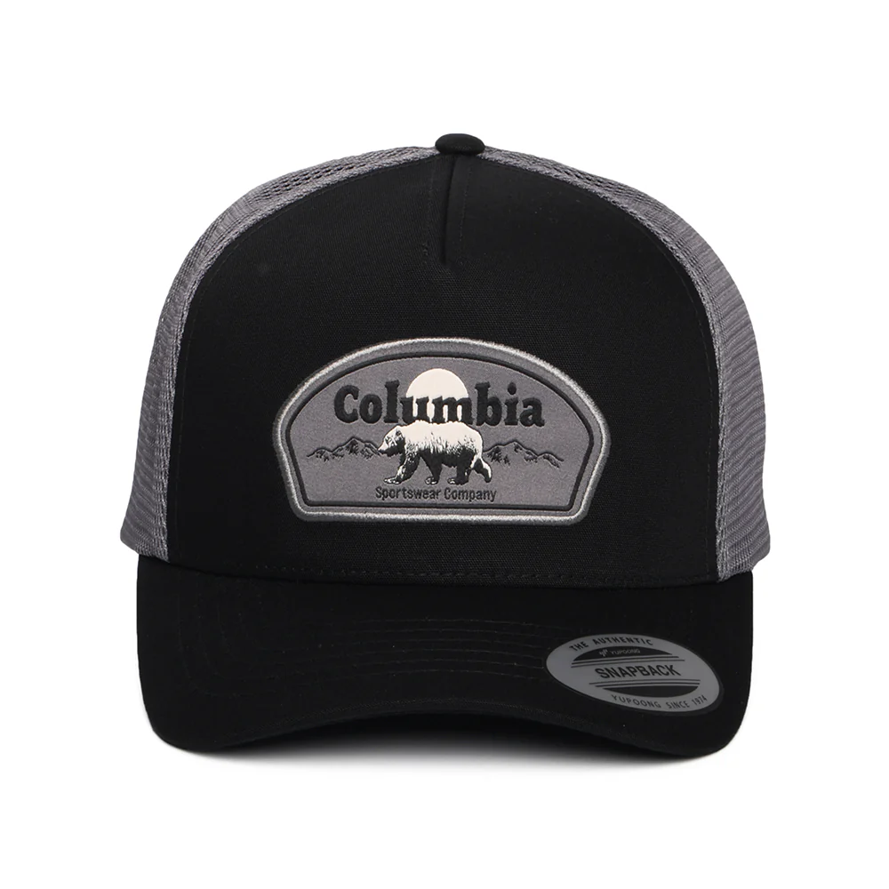 Columbia Bear Roam Road Ready Trucker Cap - Schwarz-Grau - Image 2