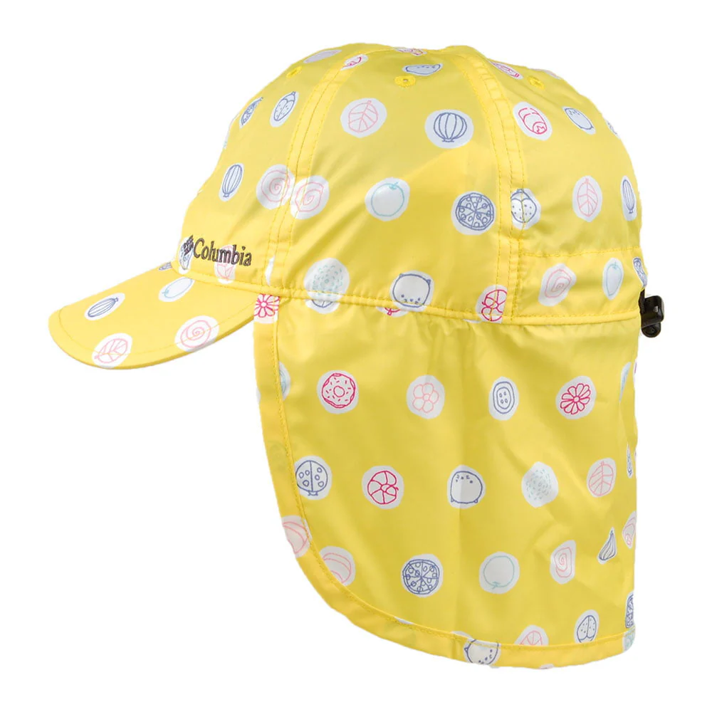 Columbia Cachalot II Butterblumen Polka Cap mit Nackenschutz - Gelb - Image 2