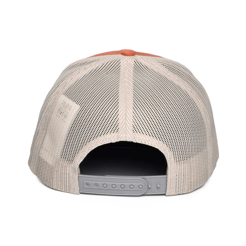 Columbia Circular Landscape Mesh Trucker Cap - Verbranntes Orange - Image 3