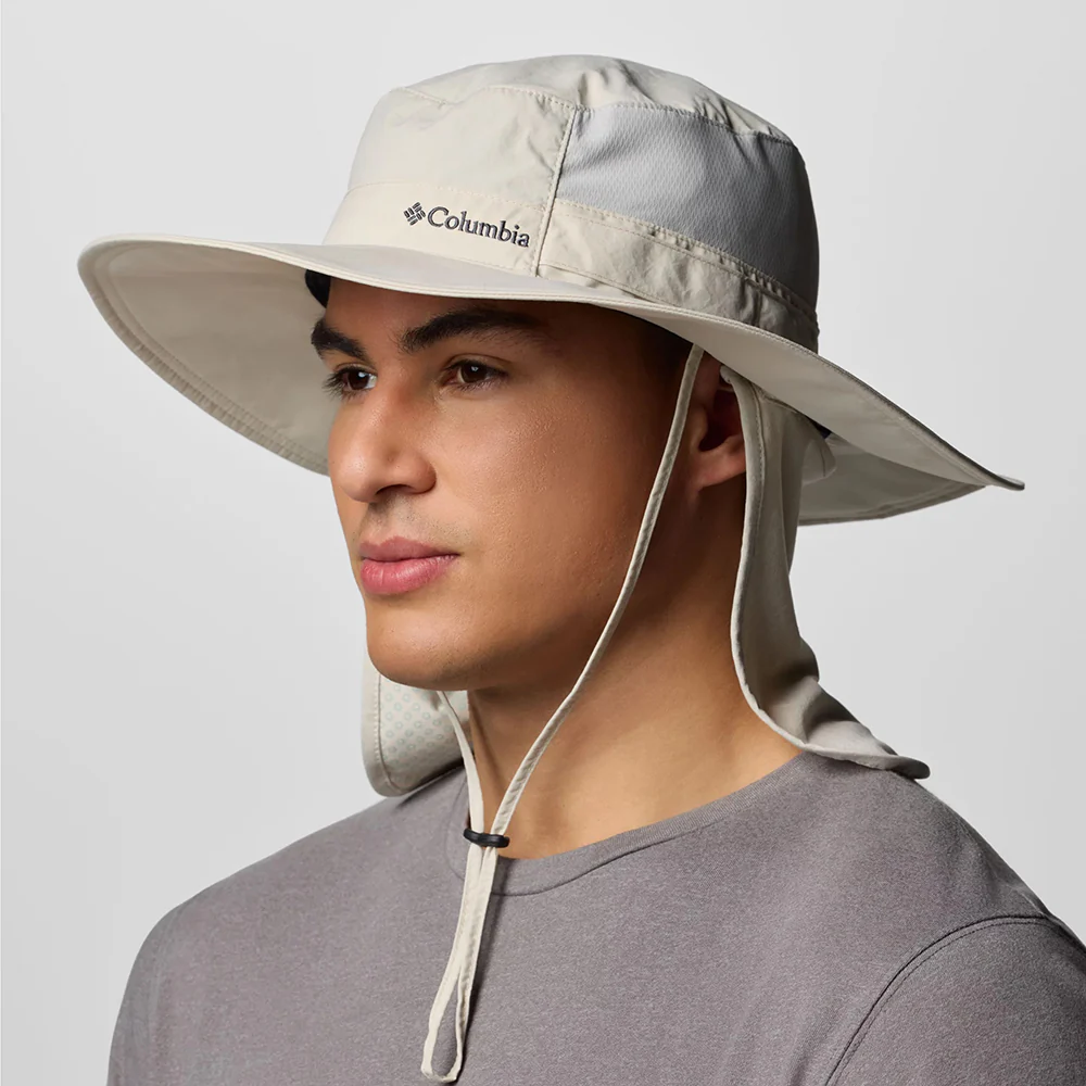 Columbia Coolhead III Zero Boonie Fischerhut mit Klappe - Dunkles Steingrau - Image 2