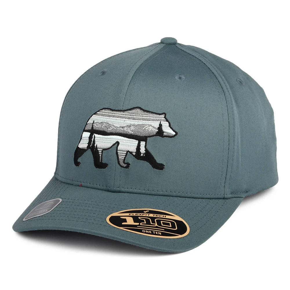 Columbia Scenic Stroll Lost Lager 110 Flexfit Snapback Cap - Grün