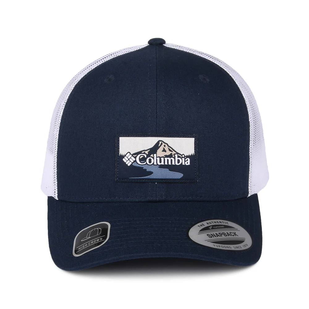 Columbia Mesh Trucker Cap - Marineblau-Weiß - Image 2