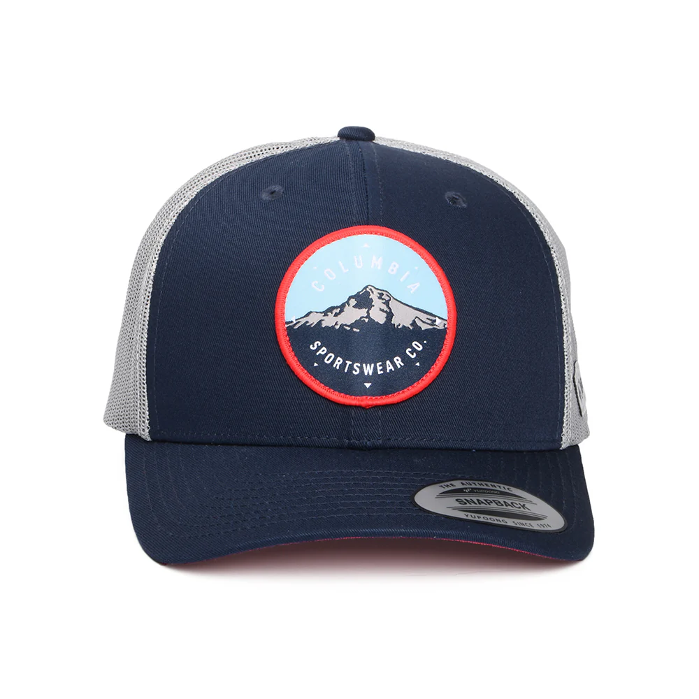 Columbia Mount Hood Circle Mesh Trucker Cap - Marineblau-Grau - Image 2