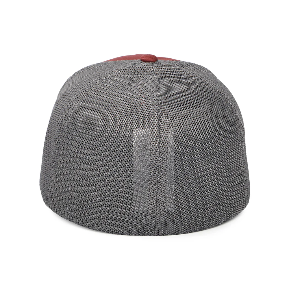 Columbia Peaceful Perspective Flexfit Trucker Cap - Weinrot-Grau - Image 3