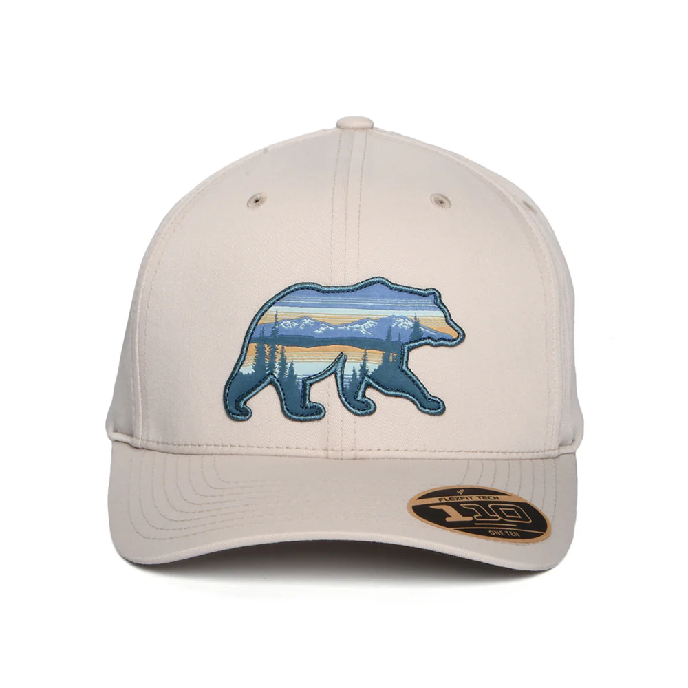 Columbia Scenic Stroll Lost Lager 110 Flexfit Snapback Cap - Dunkles Steingrau - Image 2