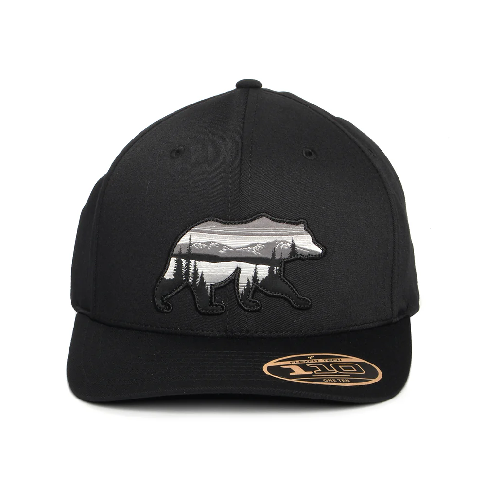 Columbia Scenic Stroll Lost Lager 110 Flexfit Snapback Cap - Schwarz - Image 2