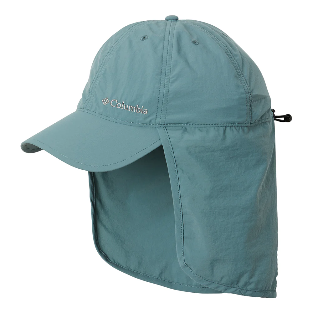 Columbia Schooner Bank Cachalot III Cap mit Nackenschutz - Grün