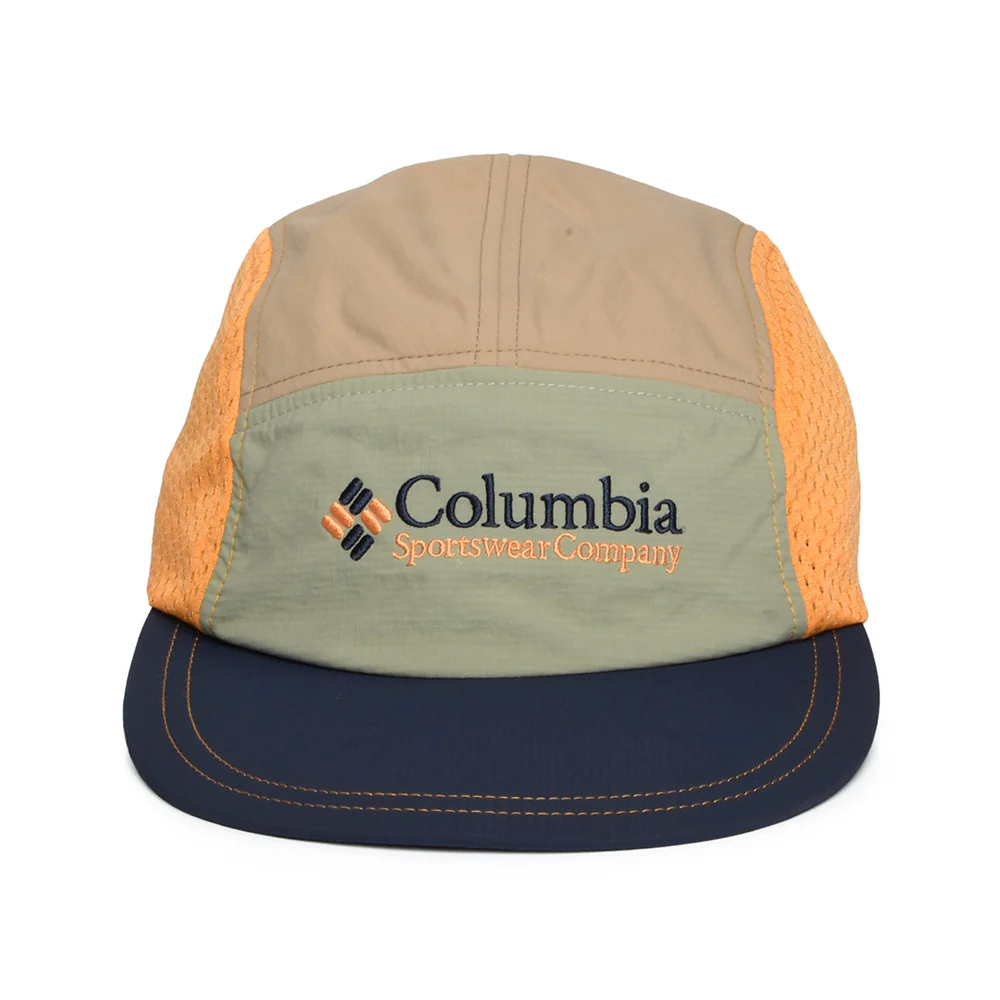Columbia Wingmark Leichtgewicht 5 Paneelen Cap - Hellolivgrün-Marineblau-Hellbraun - Image 2