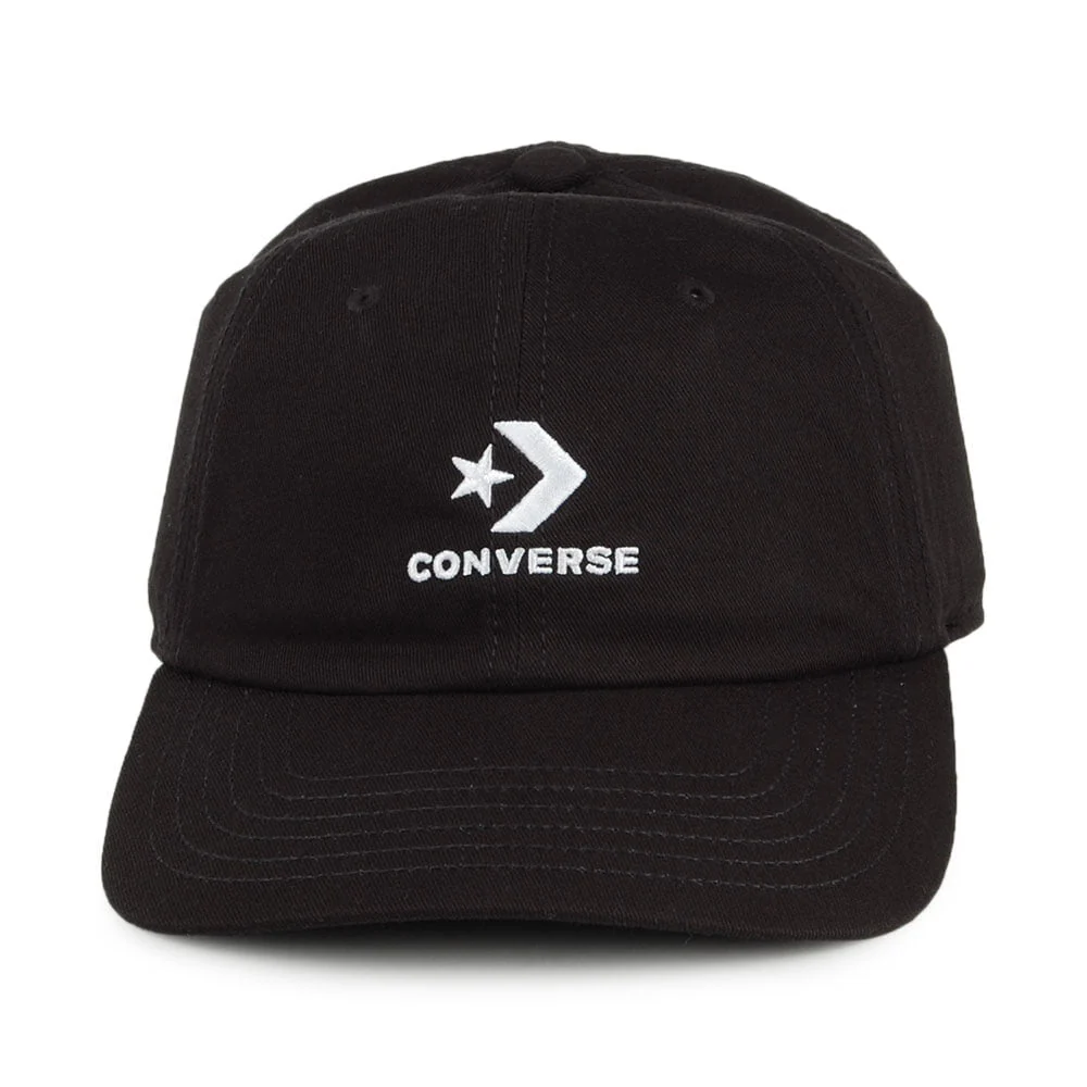 Converse Lock Up Baseball Cap aus Baumwolle - Schwarz - Image 2