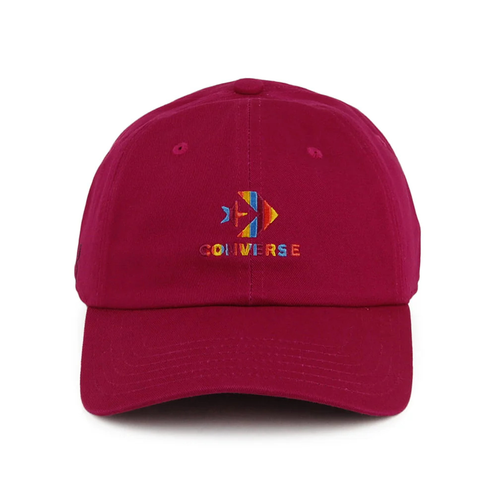 Converse Regenbogen Lock Up Baseball Cap - Rosé - Image 2