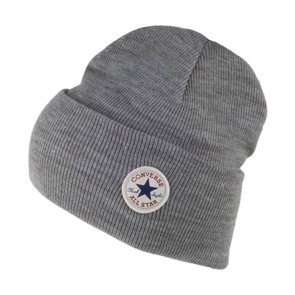Converse Tall Chuck Taylor Mit Umschlag Beanie Mütze - Anthrazit
