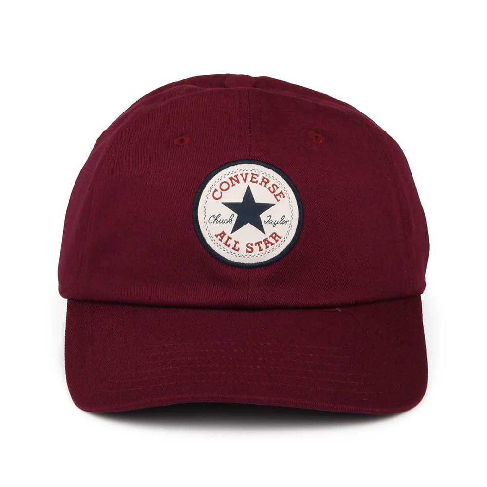 Converse Tip Off Baseball Cap aus Baumwolle - Dunkles Burgunderrot - Image 2
