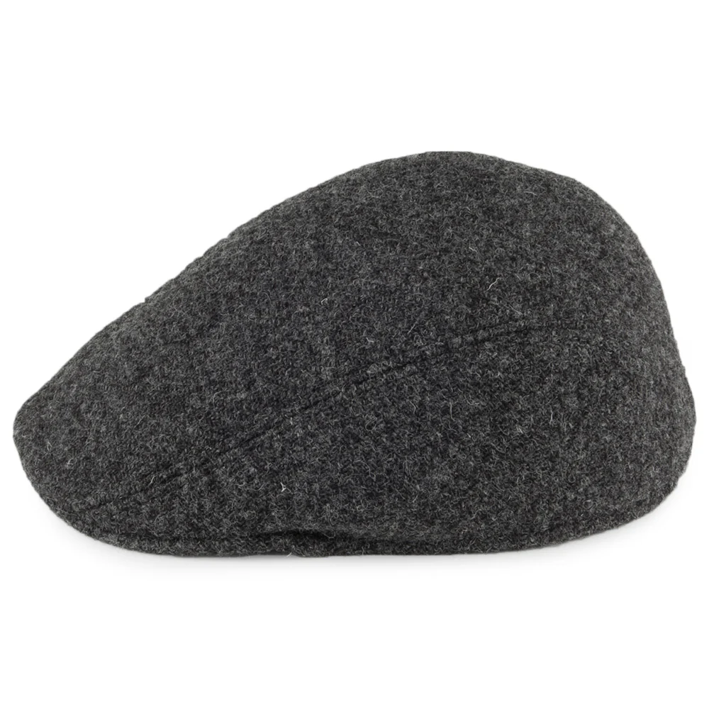 Crambes HARRIS TWEED Ascot Schiebermütze - Anthrazit - Image 3