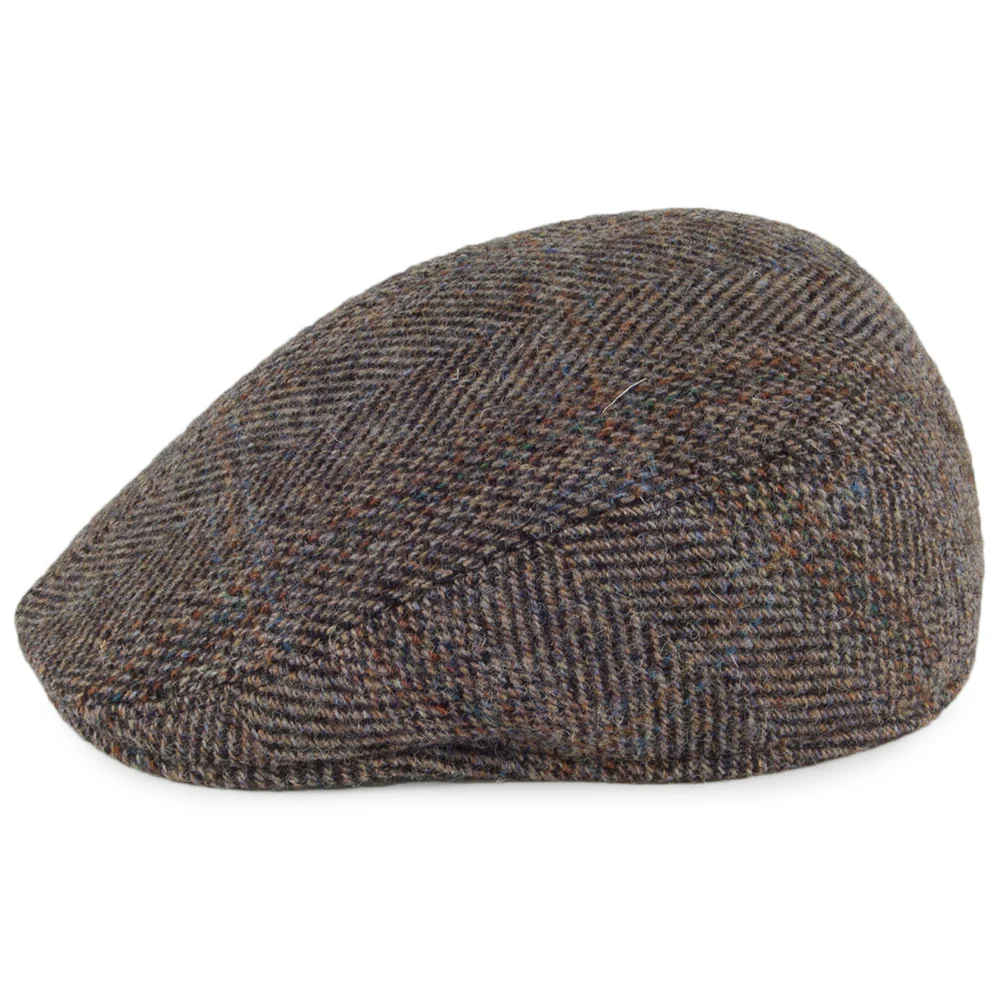Crambes HARRIS TWEED Ascot Schiebermütze - Beige - Image 3