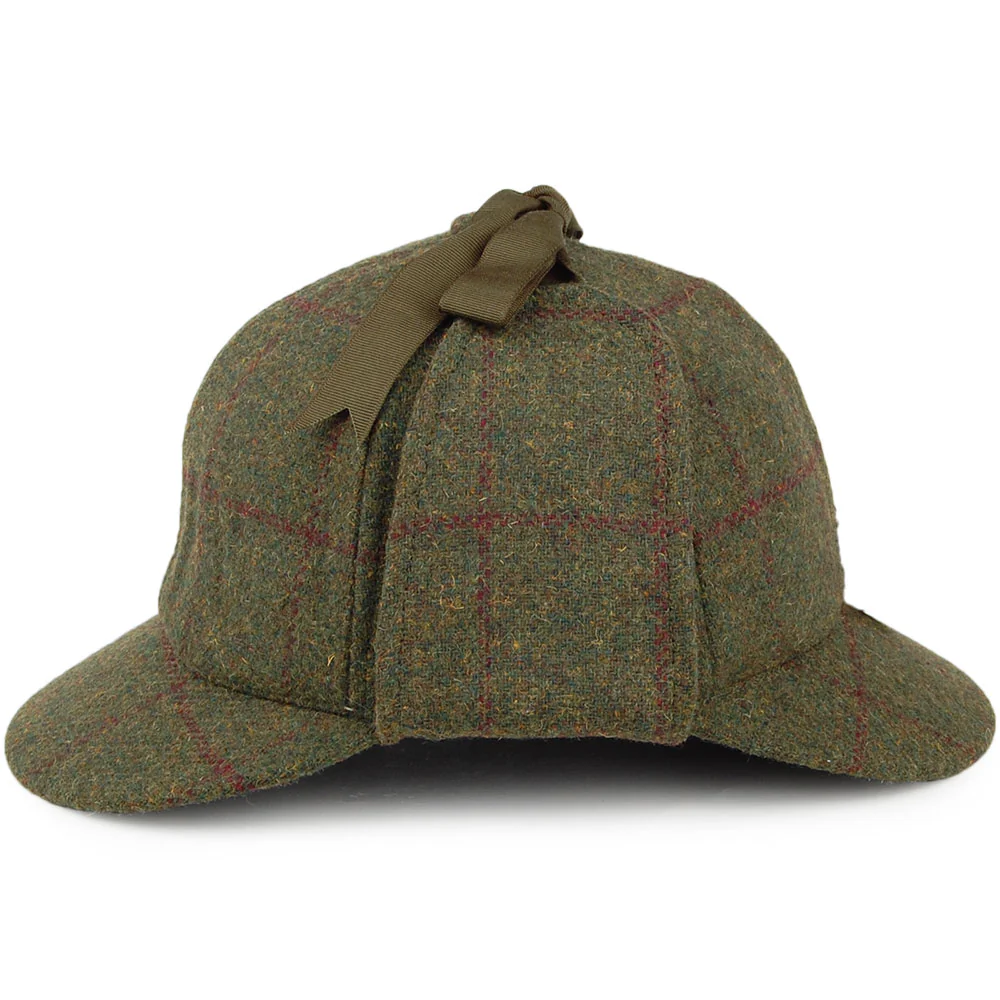Denton Sherlock Holmes Hut aus Wolle - Olivgrün-Multi - Image 2