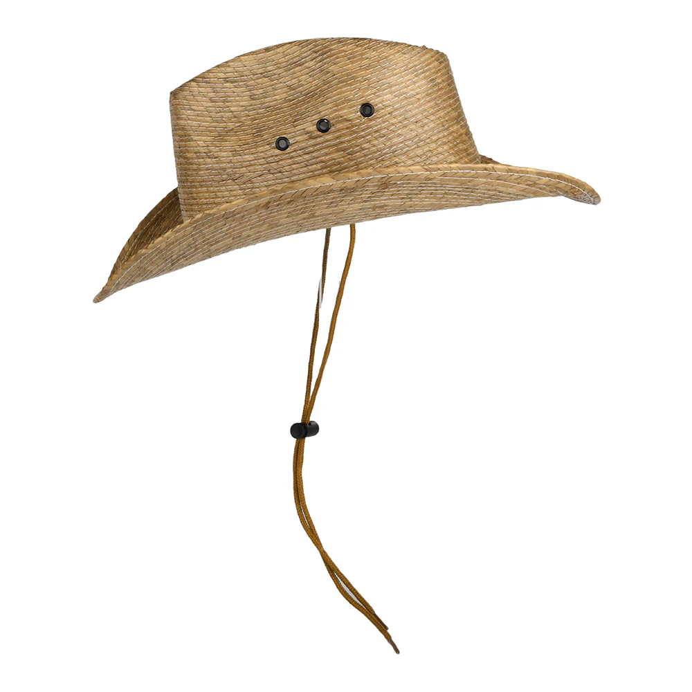 Dorfman Pacific Buckhorn Braided Palm Outback Hut - Toast - Image 2
