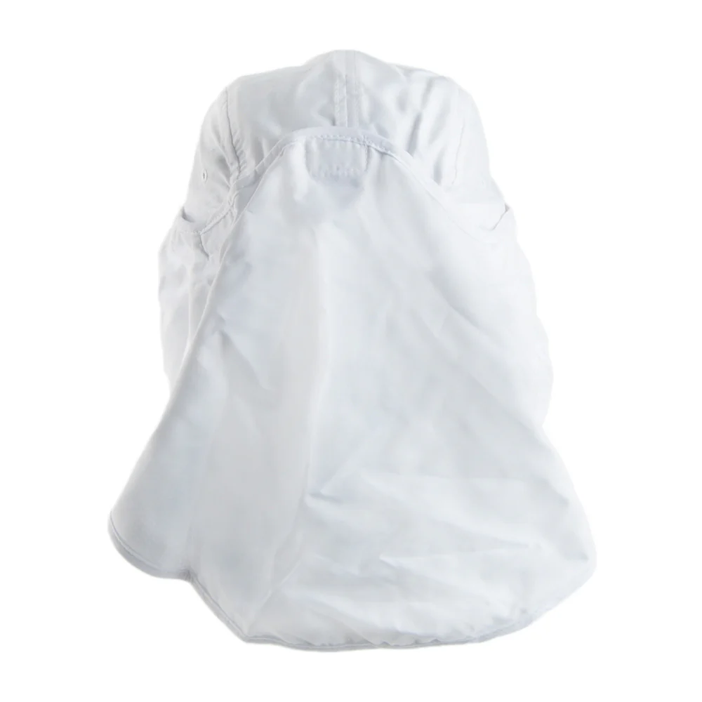 Dorfman-Pacific Cap mit abnehmbarem Sonnenschutz - Weiß - Image 2