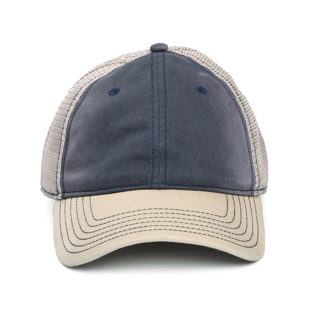 Dorfman-Pacific Trucker Cap aus Baumwolle - Marineblau - Image 2
