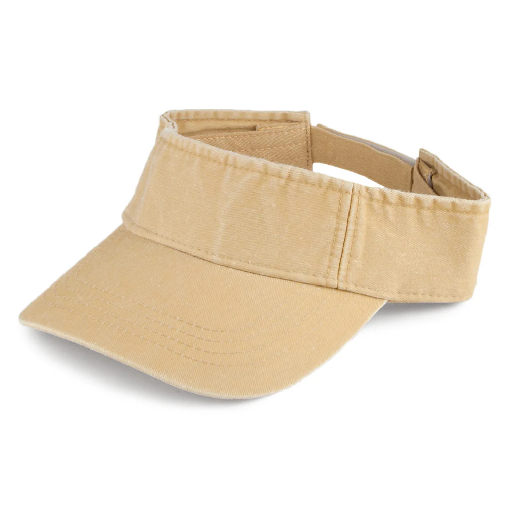 Dorfman Pacific Washed Twill Sonnenschild - Gelb