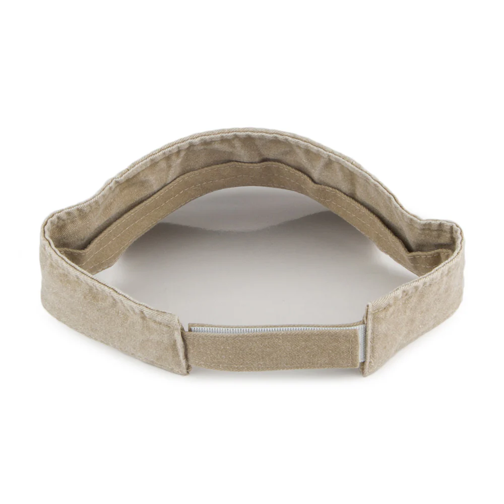 Dorfman Pacific Washed Twill Sonnenschild - Khaki - Image 2