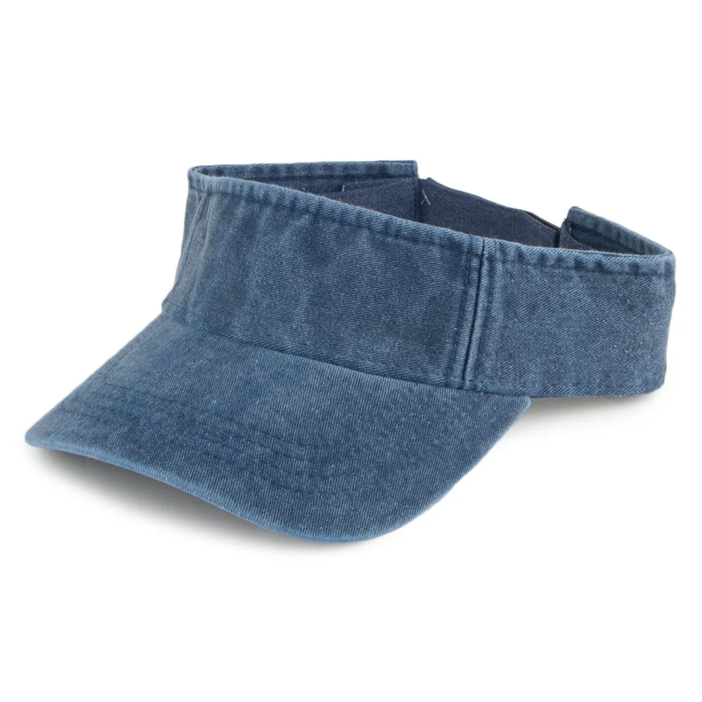 Dorfman Pacific Washed Twill Sonnenschild - Marineblau