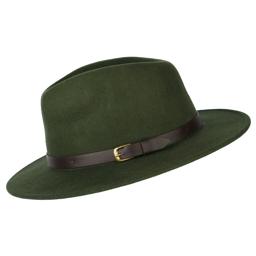 Failsworth Adventurer Wasserabweisender Fedora Hut - Grasgrün - Image 2