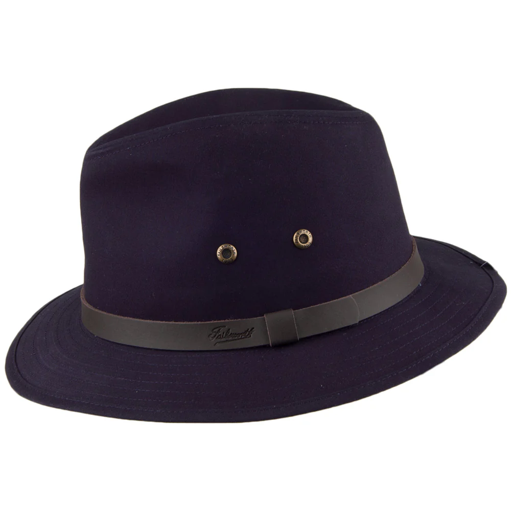 Failsworth Ambassador Safari Fedora - Marineblau - Image 2