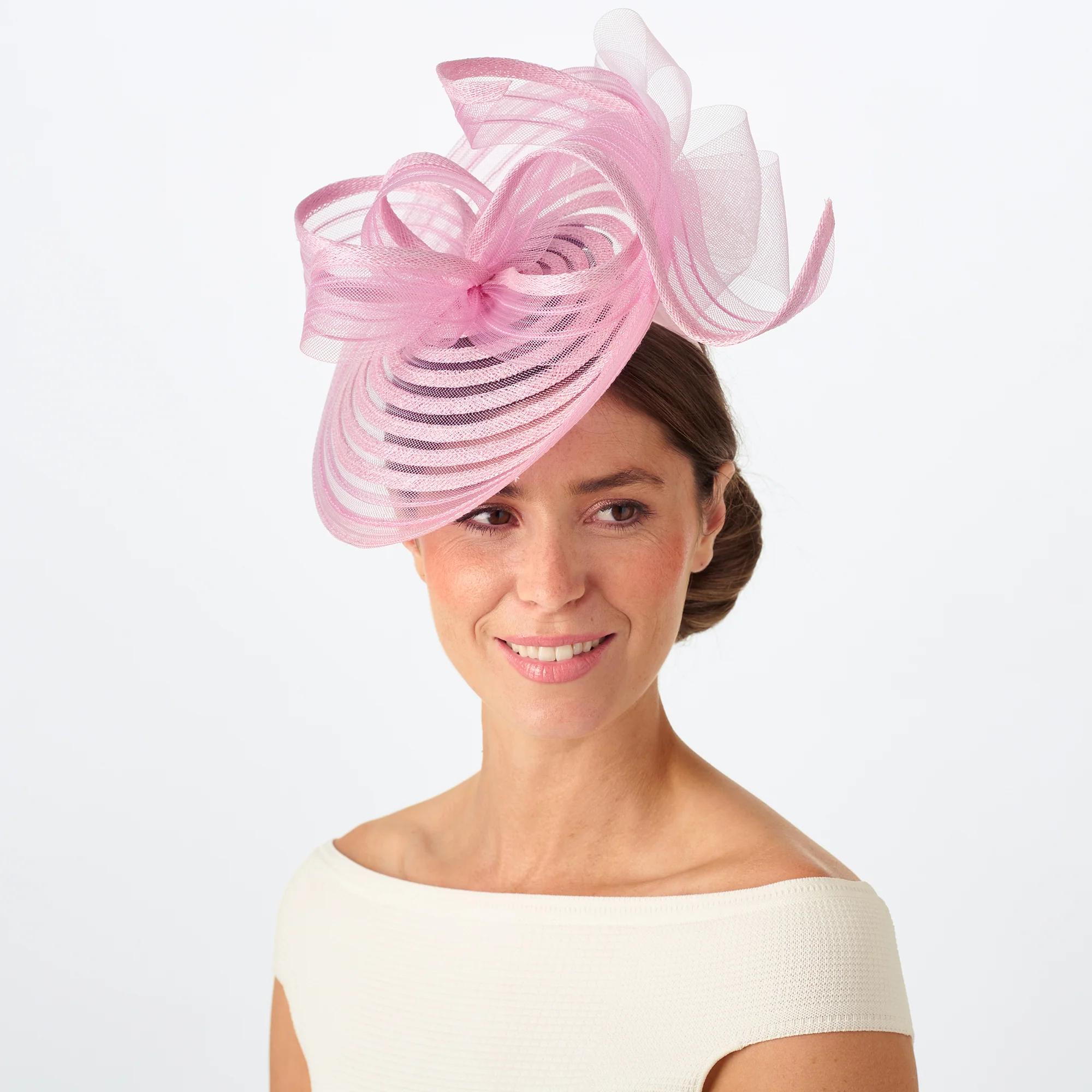 Failsworth Anita Scheiben Fascinator - Pfingstrose