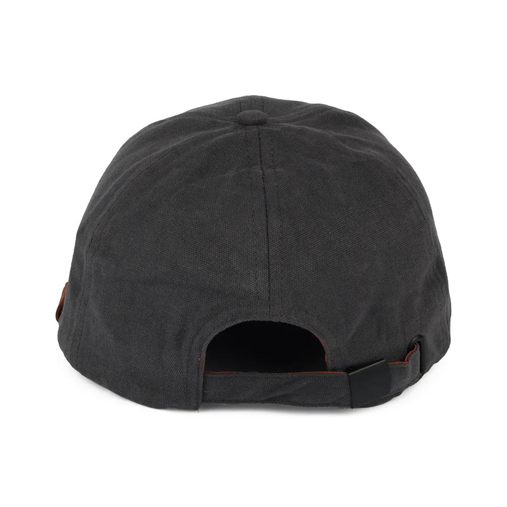 Failsworth Baseball Cap aus Baumwoll-Canvas - Anthrazit-Lehm - Image 3