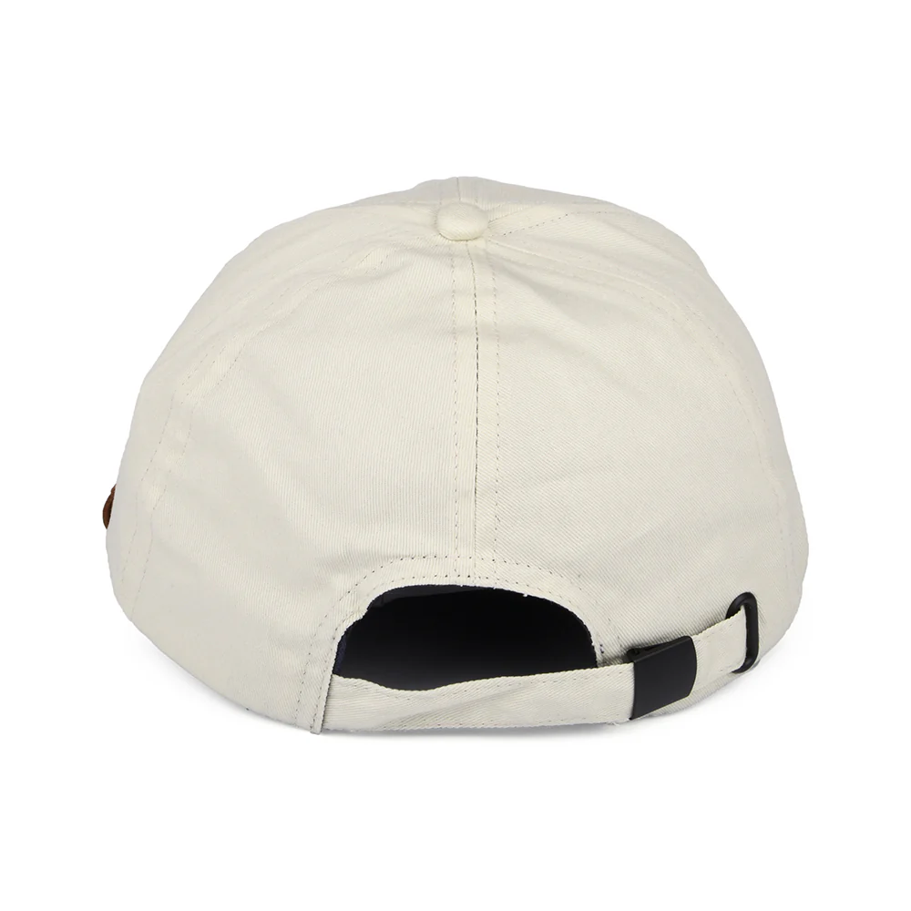 Failsworth Baseball Cap aus Baumwoll-Canvas - Steingrau-Marineblau - Image 3