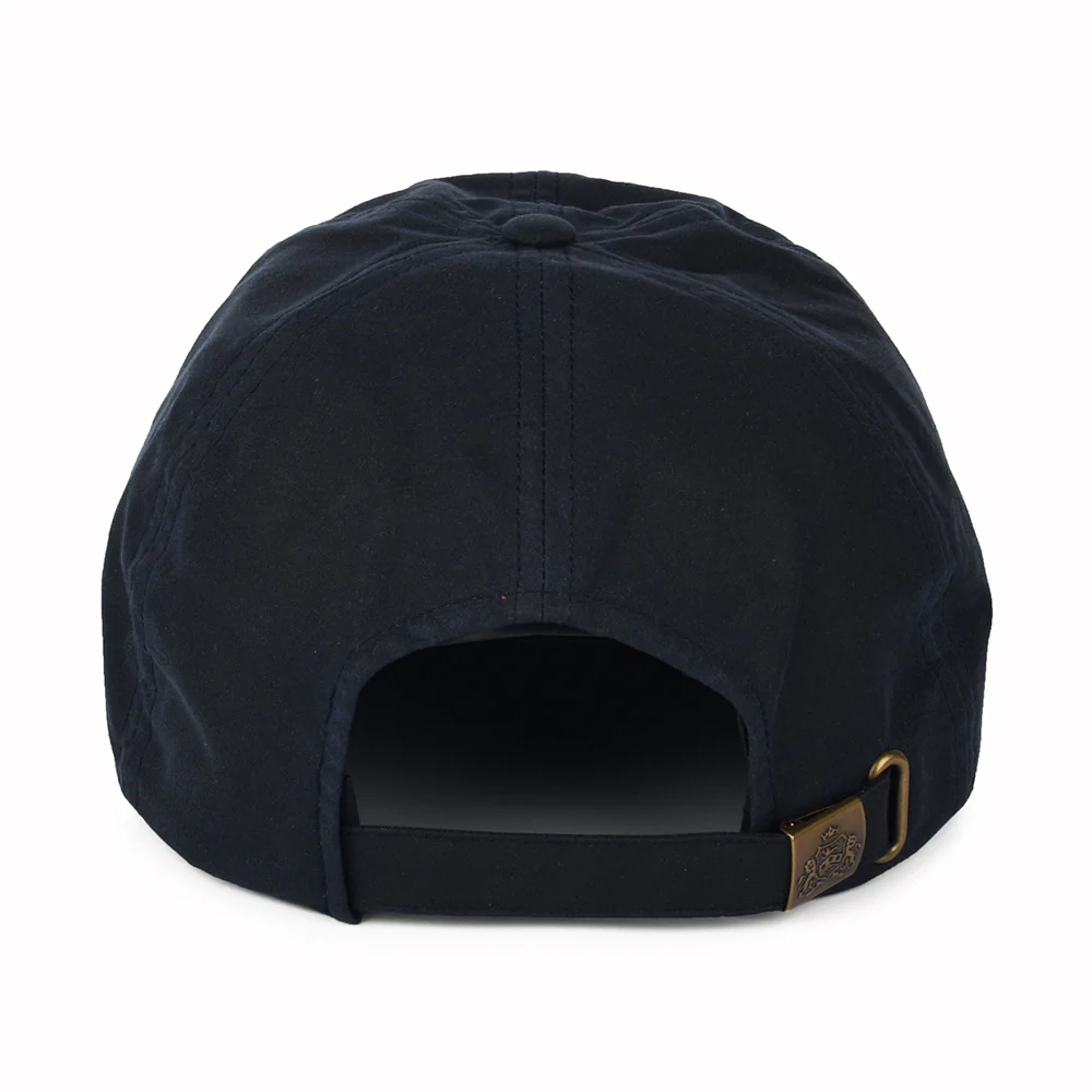 Failsworth Baseball Cap aus British Waxed Cotton - Marineblau - Image 3