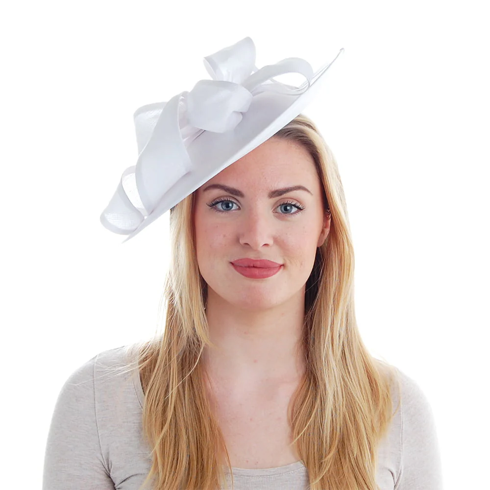 Failsworth Brianna Anlass Fascinator - Weiß