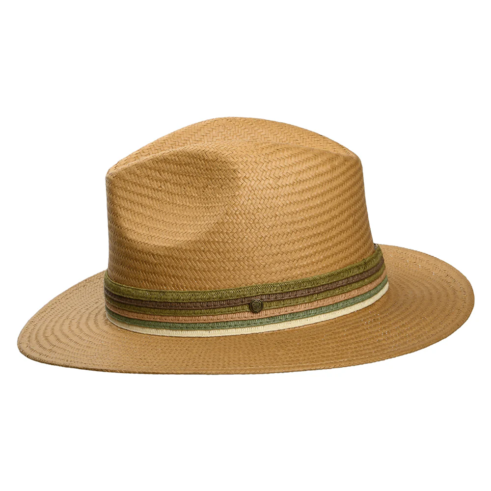 Failsworth Corsica Fedora Hut aus Toyo Stroh - Tabak - Image 2