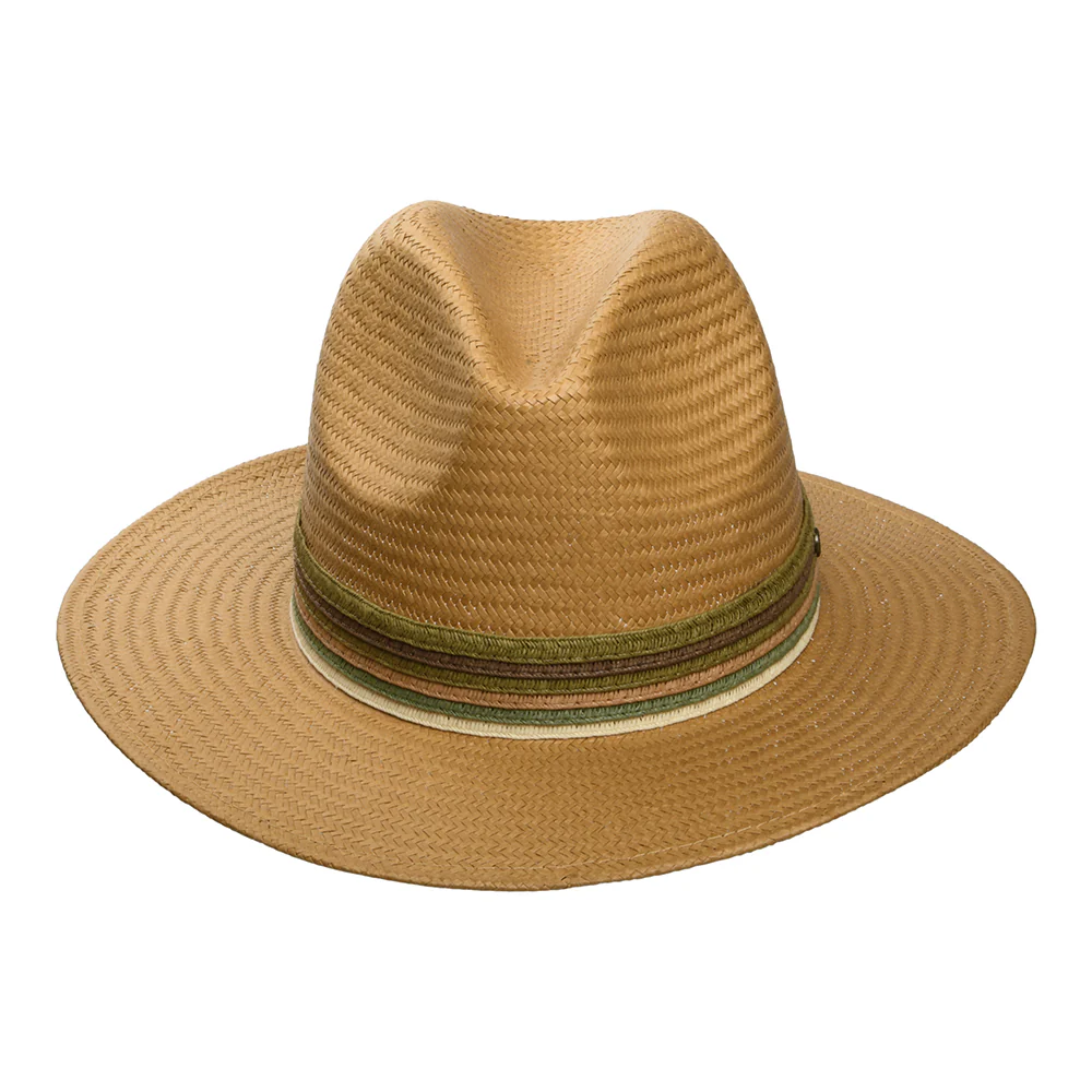 Failsworth Corsica Fedora Hut aus Toyo Stroh - Tabak - Image 3