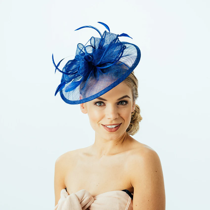 Failsworth Ginny Scheiben Fascinator - Blau - Image 2