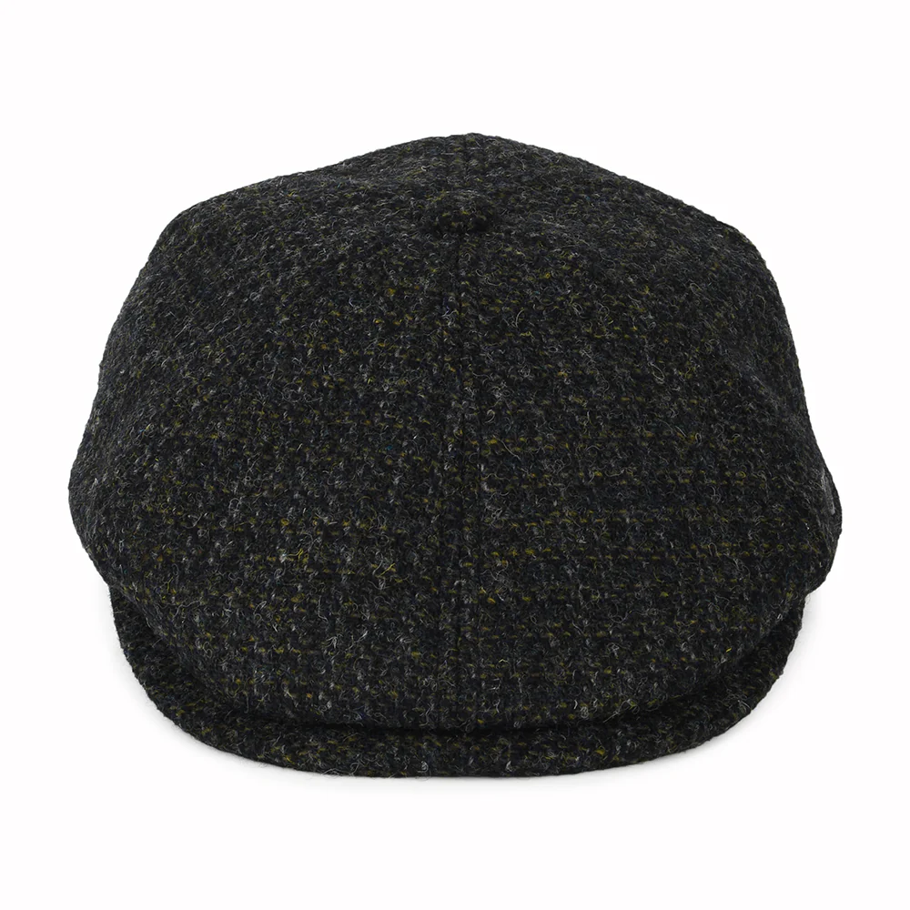 Failsworth Hudson HARRIS TWEED Ballonmütze Kariert - Anthrazit - Image 2