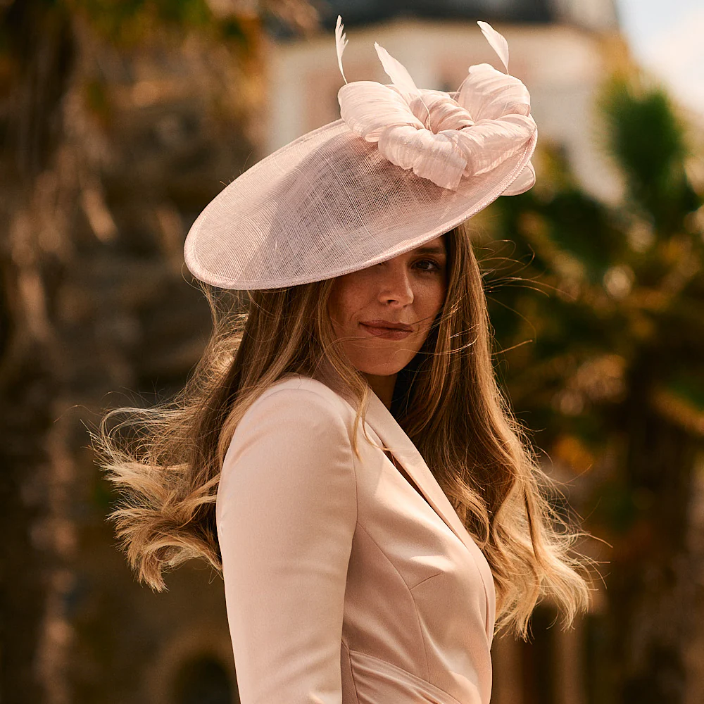 Failsworth Letizia Scheiben Fascinator - Trüffel - Image 3