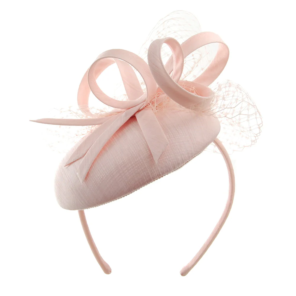 Failsworth Loralei Pillbox Fascinator - Hellrosa - Image 2