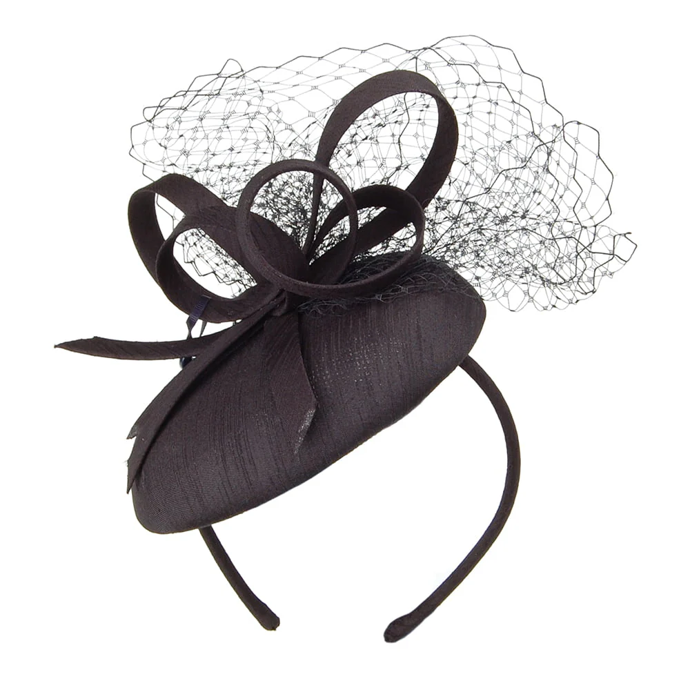 Failsworth Loralei Pillbox Fascinator - Schwarz - Image 2